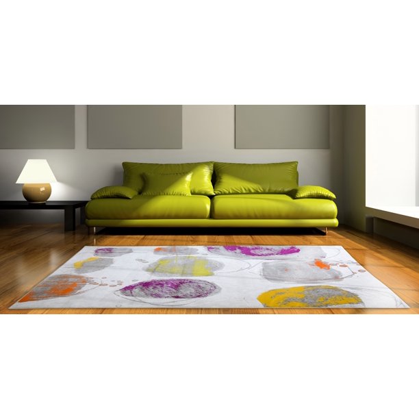 Home Dynamix Tanja Collection Polypropylene Area Rug with Jute Backing