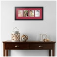 thumbnail image 2 of ArtToFrames Collage Photo Picture Frame with 4 - 3.5x5 Openings, Framed in Black with Rouge and Black Mats (CDM-3926-5), 2 of 8