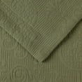 thumbnail image 5 of BNM Cotton 3 Piece Matelasse Bedspread Set, Sage, Queen, 5 of 10