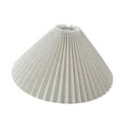 thumbnail image 4 of koolsoo Pleated Lampshade Easy Assembly Floor Lamp Shade for Restaurant Hotel Office Linen, 4 of 9