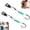 green, variant on 2pcs Bodyboard Leash, Comfy Surfboards Wrist Strap with Quick Release Strap, Adjustable Thick Coiled Wrist Surfbody Board Leashes for Kids and Adults Keeps Board Secure in