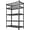 36x16in black, variant on 5-Tier Heavy Duty Garage Shelving Unit 36 In Wx16 In Dx72 In H 2200 lbs Adjustable Metal Storage Rack Boltless Steel Shelves for Home and Warehouse
