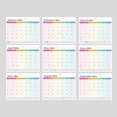 thumbnail image 2 of Magnetic monthly schedule, planner calendar 2024 wall calendar, 2 of 5