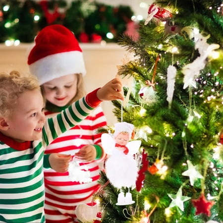 

Pgeraug Doll pendant Christmas Ornaments Gift Christmas Cute Angel Snowman Doll Pendant Desktop Creative Decoration Hangs B