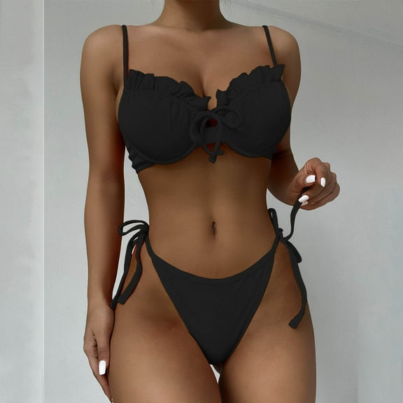 Bikinis for Women 2 Piece Adult Swimming Bathing Fashion Bikini Sets Sexy Bathing Suit Swimwear Set