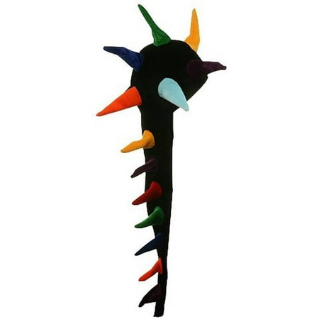 Dragon Spiked Tail Mardi Gras Hat Spikes Costume Accessory Adult