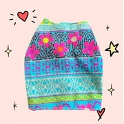Lol Surprise doll OMG Bartz Fashion Skirt for Doll Clothing Authentic Denim Mini Short Print