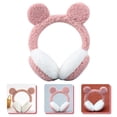 thumbnail image 6 of FOMIYES 1Pack Plush Headband Earmuff Girls Ear Warmer Headband For Ice Skating Pink 8.65X6.29X3.93in, 6 of 8