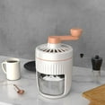 thumbnail image 4 of Manual Rotary Ice Crusher for Home & Commercial Use | Small Hand-Crank Shaved Ice Machine | Stainless Steel Blades | Easy Cleaning | 1 Pc | 9x5in | Khaki | Slushies, Cocktails, 4 of 8