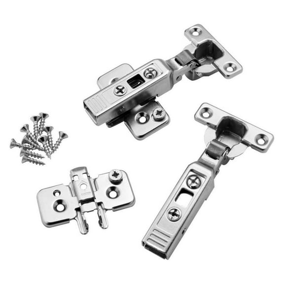 Mini KioJJp Full Overlay 26mm 90 deg. Clip-On Hinges, Pair