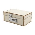 thumbnail image 4 of Siruishop DIY Lockbox Making Material Wooden Handcrafted Durability Gift Teaching Aids Large, 4 of 8