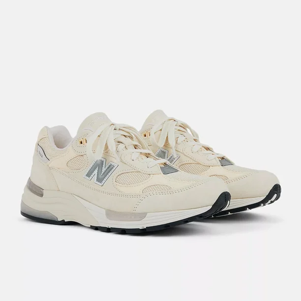 Size 15 New Balance 992 MiUSA Calcium & Raw Cashew U992MC Men's 9060 990 993 991