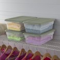 thumbnail image 4 of Sterilite Set Of (4) 11.4L Boxes – Green, 4 of 5