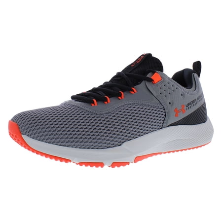 Under Armour Mens Charged Focus Cross Trainer 12 Concrete Gray Flux Phoenix Fire