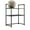 Black, variant on WNFJR Expandable Microwave Stand, Heavy Duty 3-Tier Adjustable Microwave Oven Rack Shelf, Space-saving Kitchen Counter Shelf for Kitchen Organizers and Storage