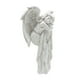 thumbnail image 3 of Figura de ángel de resina tallada a mano para centro de mesa con marco de puerta de ángel Ángel derecho, 3 of 9