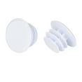 thumbnail image 3 of REGALWOVEN 6pcs Bicycle Handlebar Bar Rubber End Plugs Cycling Caps Locking Grip White, 3 of 4