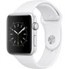 Restored Apple Watch Series 2 42mm Silver Aluminum Case with White Sport Band (Refurbished)