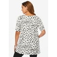 thumbnail image 2 of Jessica London Women's Plus Size Stretch Cotton Square Neck Tunic, 2 of 5