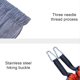 thumbnail image 4 of Hamaca de acampada Hamaca con accesorios de senderismo de mosquitera Camping Swing Swing Silla colgante de hamacas para packpacking Inevent OD003581-00B, 4 of 7