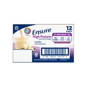 Ensure High Protein Nutrition Shake, Vanilla, 8 fl oz, 12 Count