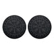 thumbnail image 3 of Parche de brújula vikinga de PVC de 2 piezas con velcro para vaqueros, chaquetas y sombreros. negro y gris, 3 of 9
