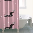 thumbnail image 4 of Cute Cartoon Dachshund Shower Curtain 36"x72" ,Bathroom Decorative Shower Curtains Set with 12 Hooks,Modern Waterproof Washable Shower Curtain, 4 of 6
