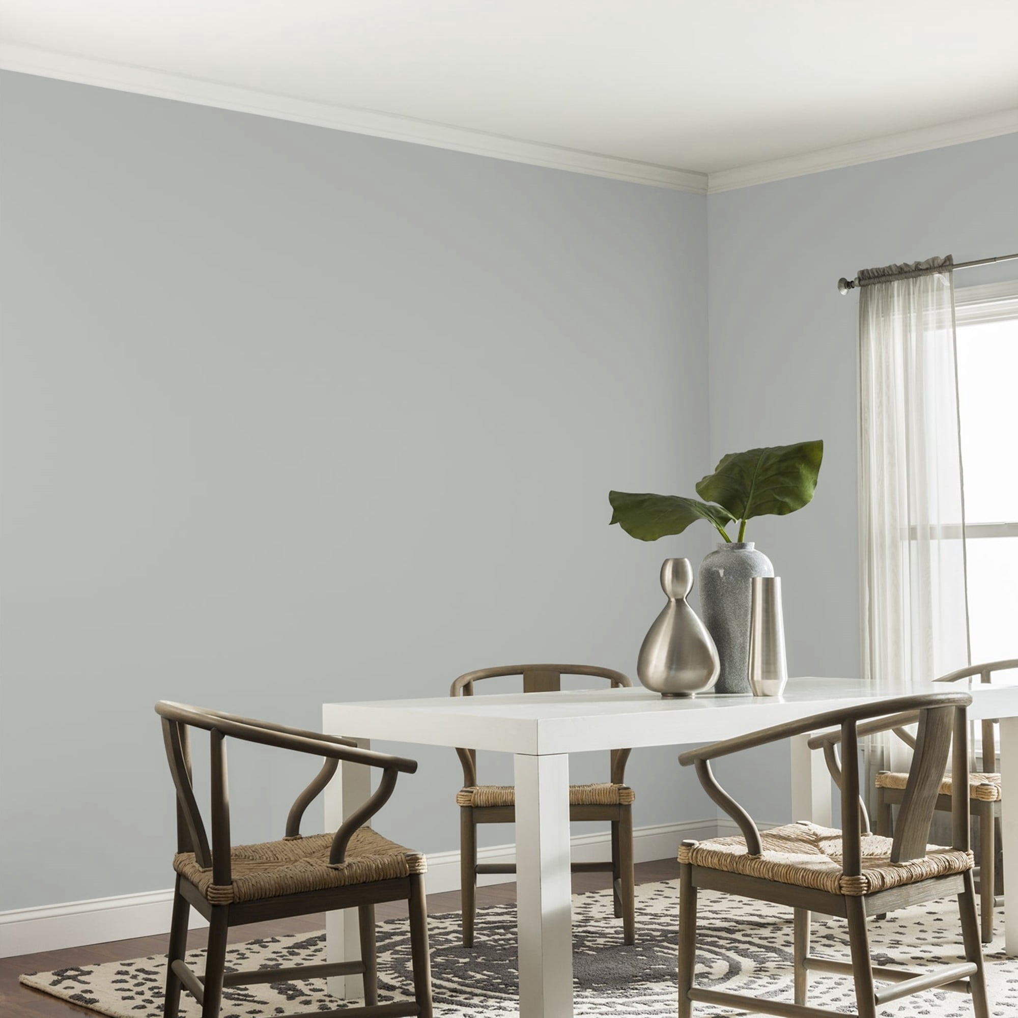 Glidden High Endurance Plus Gray Stone Eggshell Interior Paint and Primer, 1 Quart