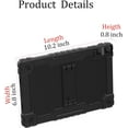 thumbnail image 4 of Fesign case for DOOGEE T10 Plus,UMIDIGI A13 10.5",TECLAST T40HD T40Air 10.4" Hybrid Shockproof Protective Kids Firendly Case with Hard Shell Built in Kickstand Shoulder Strap (Black/Black), 4 of 9