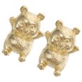 thumbnail image 1 of FESTFENDS 2Ud Pomos Decorativos De Dorado Con De Panda Para Gabinetes Y Cajones, 1 of 7