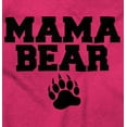 thumbnail image 2 of Mama Bear Paw Print Cute Mothers Day Women's Graphic T Shirt Tees Brisco Brands X, 2 of 6
