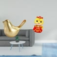 thumbnail image 2 of Figura de pájaros,Figura de pájaro dorado,decoración del hogar,estatua de animal,Estatuas decorativas de pájaros pequeños como accesorios de exhibición,Estatua de serpiente china,Estatua, 2 of 8