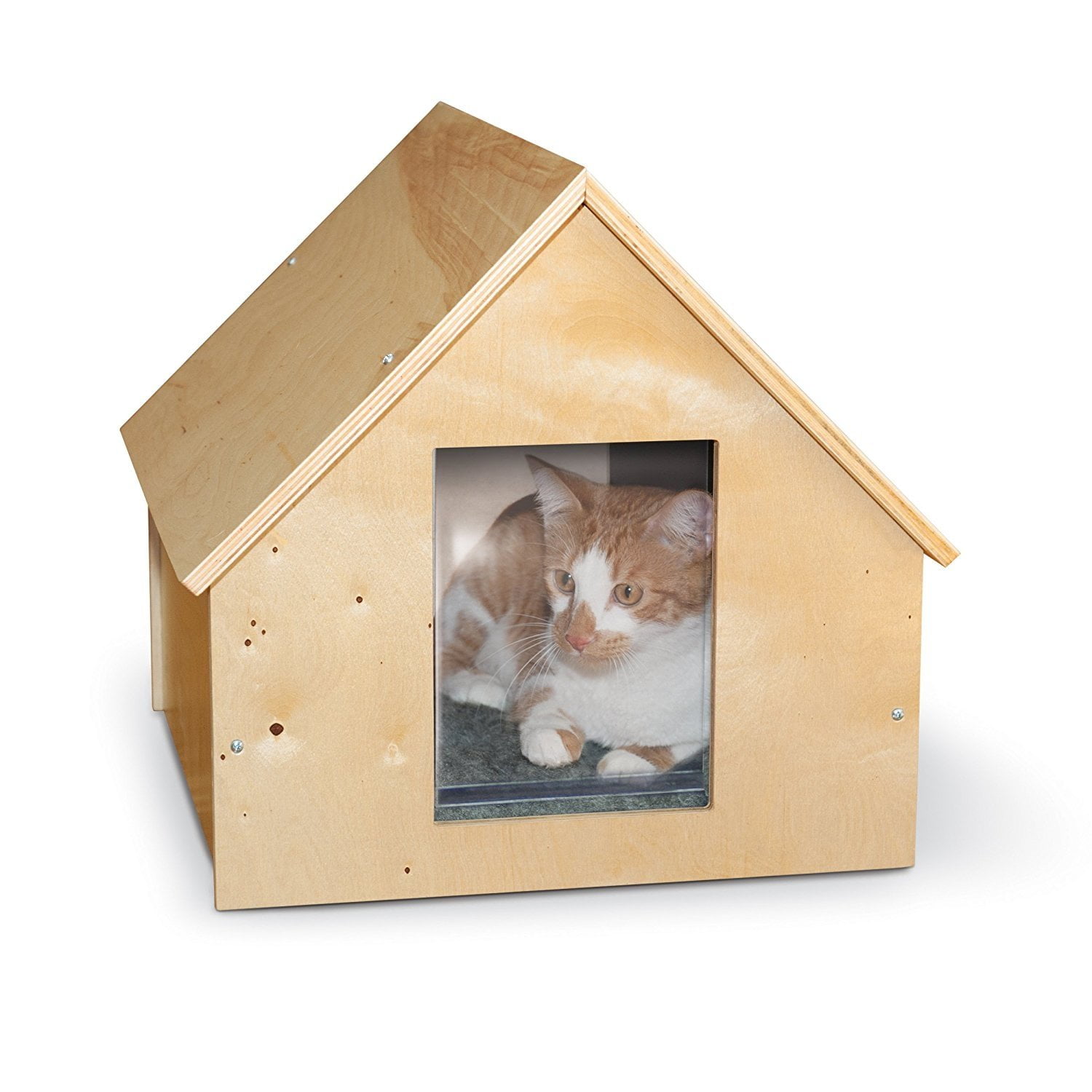 K&H Pet Products, Extra Wide Kitty House, Outdoor Unheated Cat 