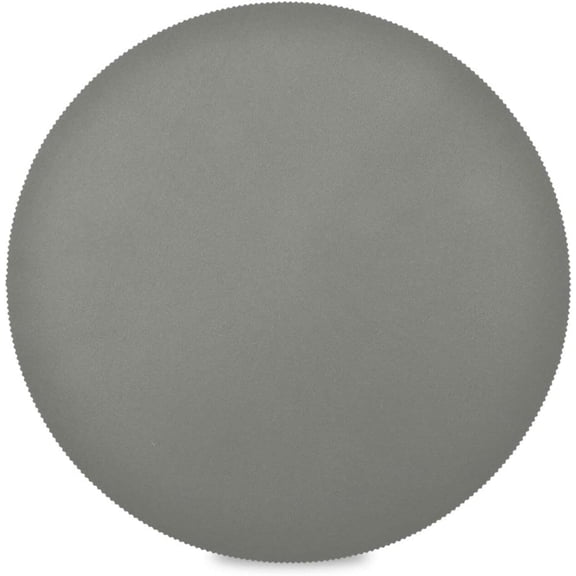 Grey Solid Color, Elastic Fitted Edged Round Tablecloth Fade resistant Anti-Shrink Table Cloth Washable Table Cover for Indoor or Outdoor and anywhere you wanna use it 60"X 60"