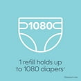 thumbnail image 3 of The Diaper Genie Jumbo+ Square Refill, with continuous film, can hold up to 1080 newborn-sized diapers per refill., 3 of 4