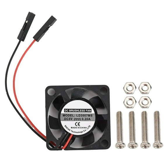 5V Quiet Operation Cooling Fan Compatible With For Raspberry Pi Devices