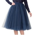 thumbnail image 3 of STAOEDU Women's Tutu Skirt 50s Vintage Ballet Bubble Dance Skirts for Cosplay Party, 3 of 3
