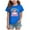 Blue, variant on Girls Christmas Tops Girl Christmas Shirt Western Christmas Shirt Cute Animal Tee Tops(Light Yellow,11-12 Years)