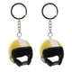 thumbnail image 1 of 2pcs Celuca de casco estrella Costilla creativa Key Ring Único para accesorios de mochila Decoración de motocicletas para amigos y familiares, 1 of 6