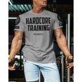 thumbnail image 3 of Gymish Hardcore Training Workout Shirts for Men – Motivational Gym Shirt, Mens Gym Shirts, Gym TShirts for Men, Gym Clothes for Men, Men's Workout Shirts, Athletic Gym Wear, 3 of 5
