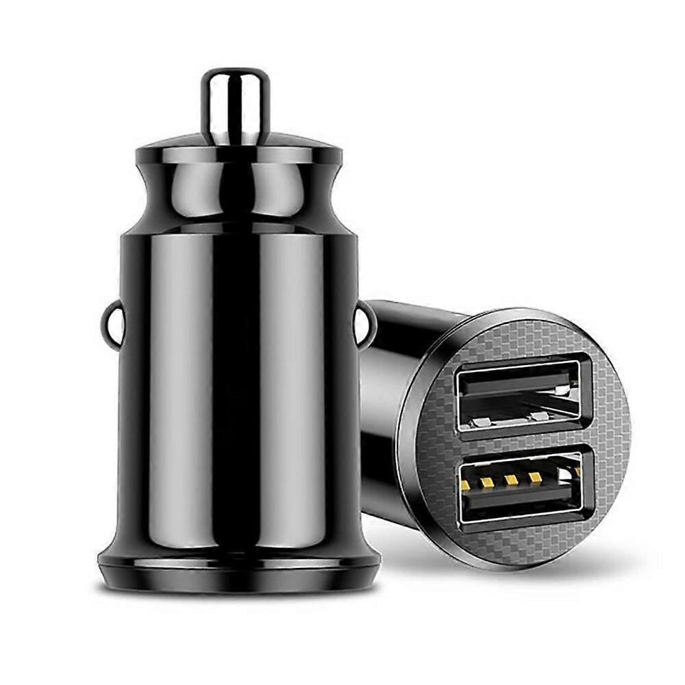 Mini Car Charger compatible iPhone x Samsung s10 Xiaomi mi 9 31A Fast Car Charging USB Car Charger Adapter Mobile Phone Charger_Perfect Gift