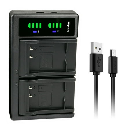 Kastar NP-BG1 LTD2 USB Battery Charger Replacement for Sony Cyber-shot DSC-T20 Cyber-shot DSC-T25 Cyber-shot DSC-T100 Cyber-shot DSC-W100 Cyber-shot DSC-W110 Cyber-shot DSC-W115 Camera