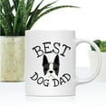 thumbnail image 2 of Koyal Wholesale Best Dog Dad Ceramic Coffee Mug, Boston Terrier, 2 of 5