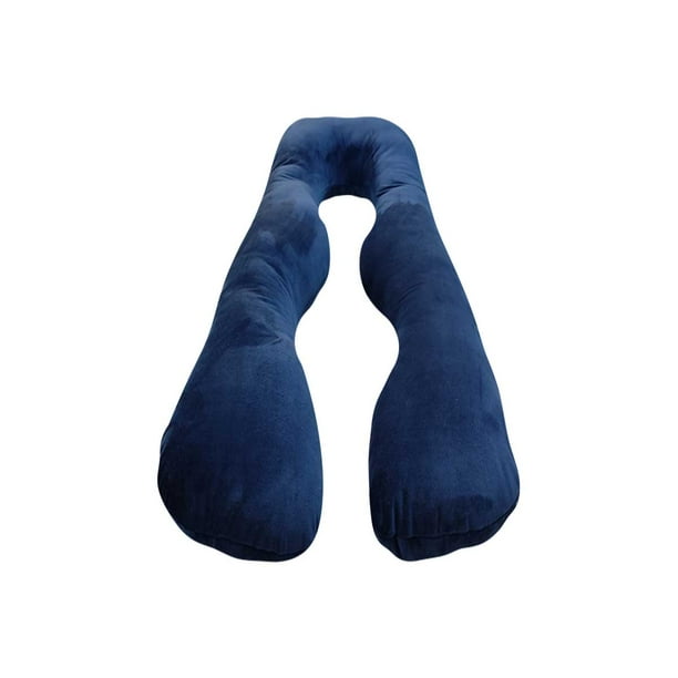 Almohada para maternidad Lunics suave tipo Hamster azul marino