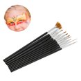 thumbnail image 3 of Paint Brushes, Artist Paint Brushes Professional Multi Purpose Long Handle Small  for Acrylic Miniature Detailing, 3 of 7