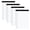 B, variant on VKLU 4 Pack White Legal Pads, A4 Size Wide Ruled Notepads, 50 Sheets Perforated Writing Pads with Cardboard Back for Office & Business Meeting Notes
