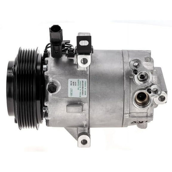 A/C Compressor OEM VS12M for Hyundai Elantra, Elantra Coupe 1.8L - 2011 2012 2013 / Kia Soul 2.0L - 2012 2013 - # 977012K700 977012K700RU 977013X101 977013X101RU