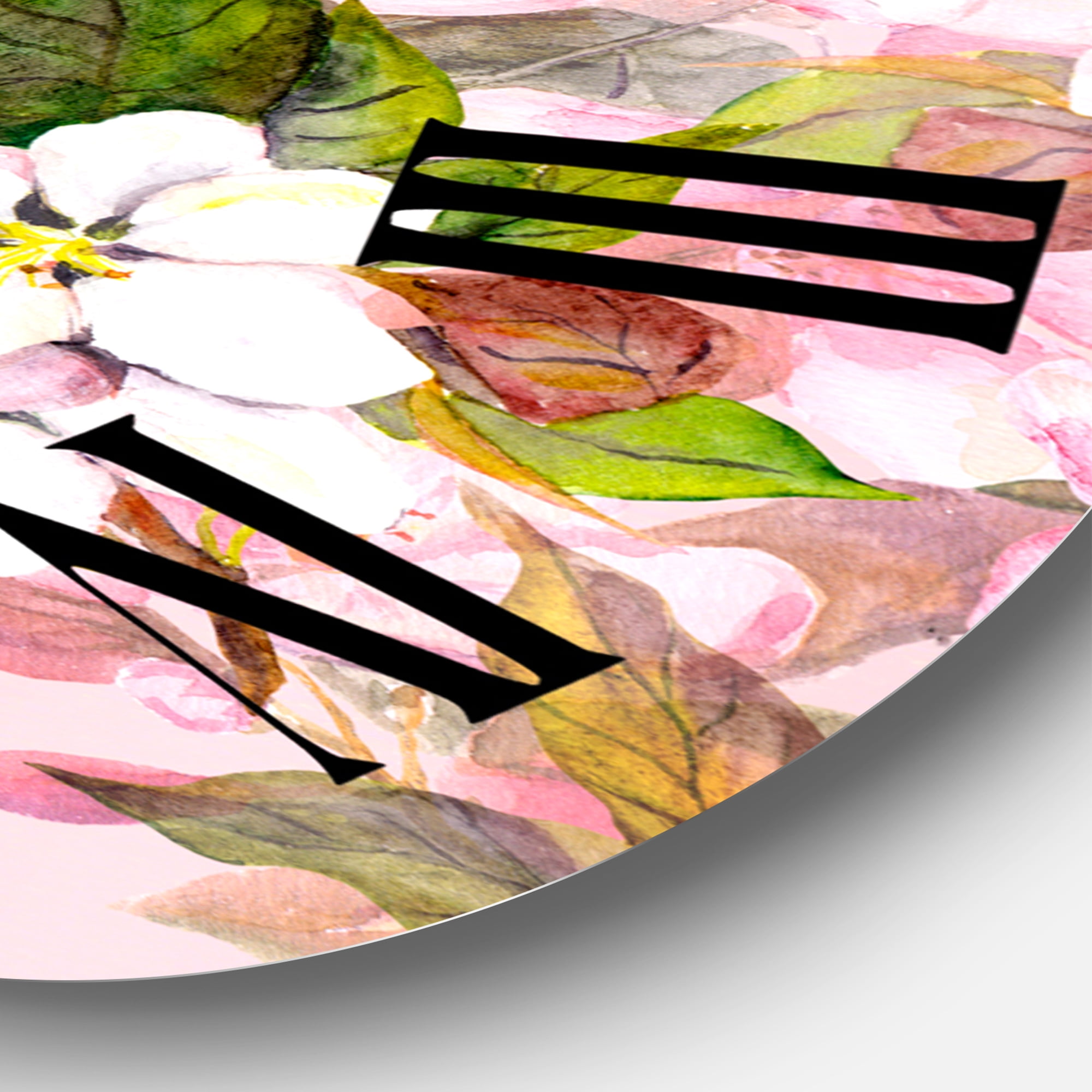 Designart 1 in Quartz Traditional Wall Clock