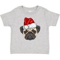 thumbnail image 3 of Inktastic Christmas Pug Dog Santa Boys or Girls Baby T-Shirt, 3 of 5