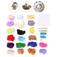 thumbnail image 1 of Needle Felting Tool Kit, Needle Felting Kit 20 Colors Wool Felting Accessories  For Wool Painting For Jewelry Making For Dry Felt, 1 of 8